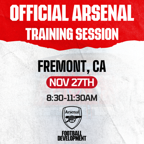 Official Arsenal Training Session – Fremont, CA