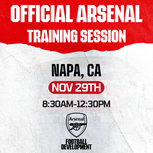 Official Arsenal Training Session – Napa, CA