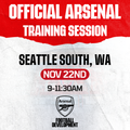 Official Arsenal Training Session – Seattle South, WA